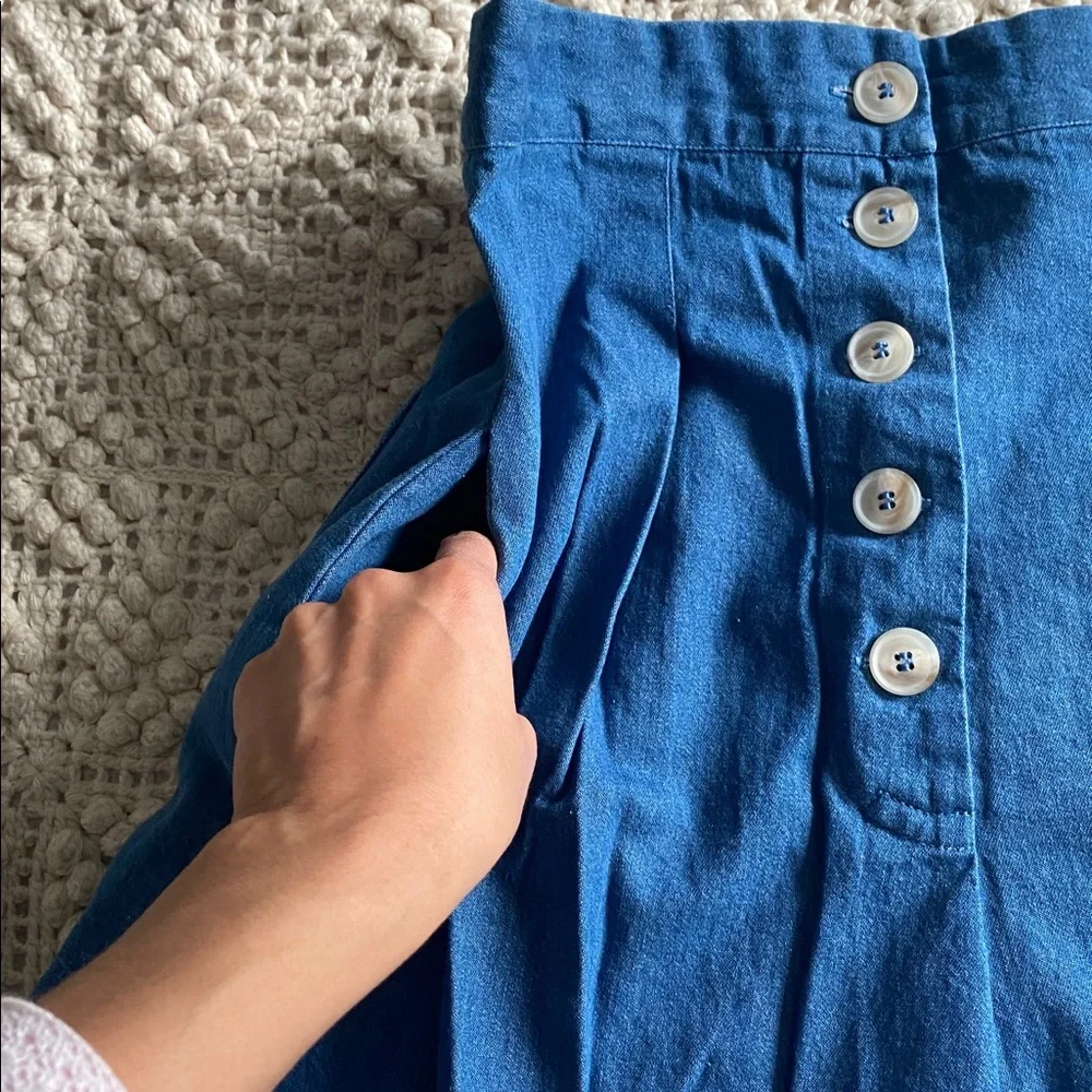 Bug Clothing Magda Shorts in Denim - Picture 3 of 4